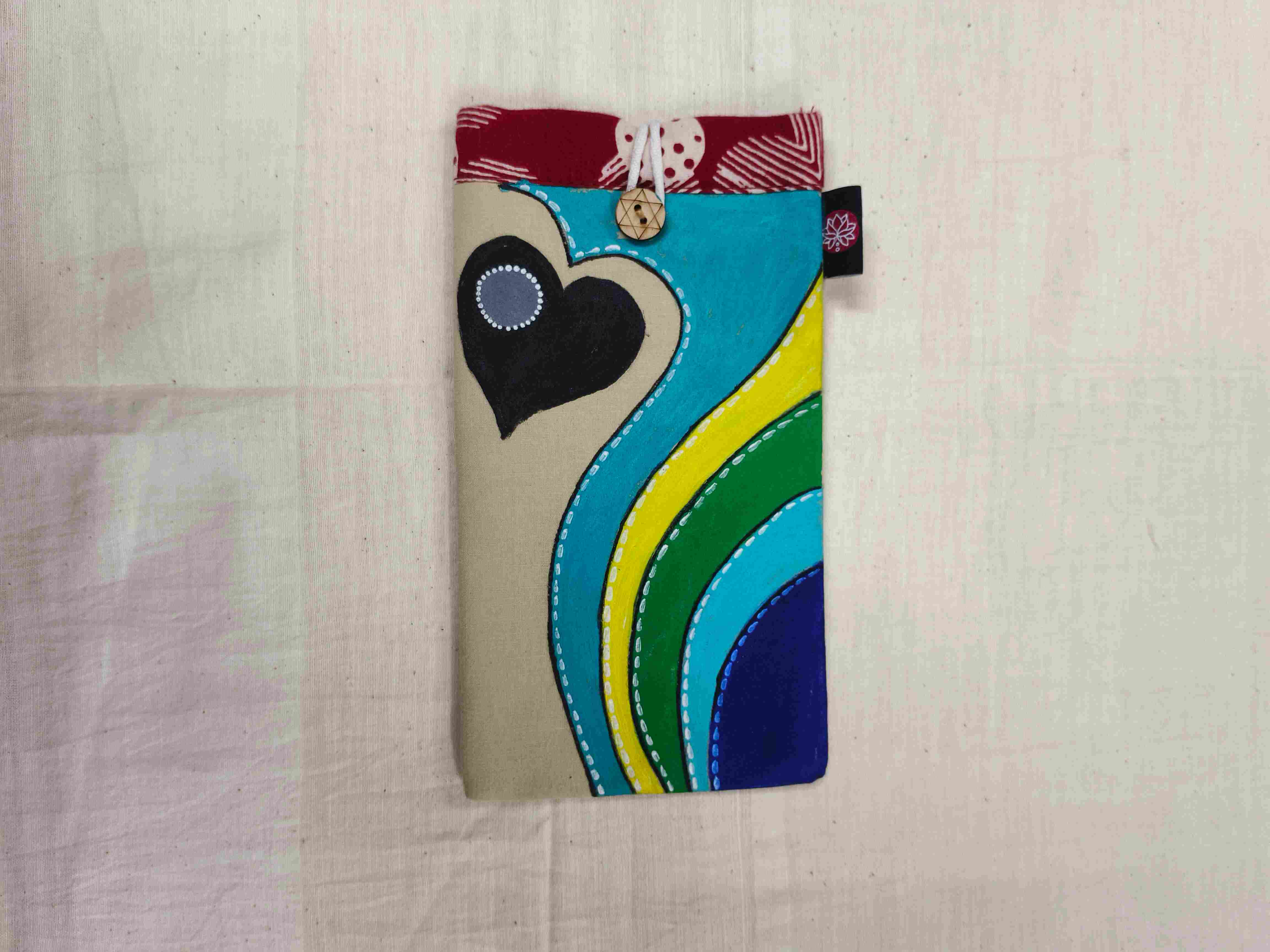 Handpainted Pouch